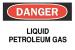 6BZ34 - Danger Sign, 10 x 14In, R and BK/WHT, LPG Подробнее...