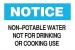 6BZ71 - Notice Sign, 10 x 14In, BL and BK/WHT, ENG Подробнее...