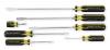 6C281 - Screwdriver Set, Slotted, 7 Pc Подробнее...