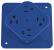 6C564 - Receptacle, 4 Plex, 15A, 125V, BL Подробнее...