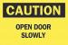 6CD03 - Caution Sign, 7 x 10In, BK/YEL, ENG, Text Подробнее...