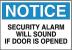 6CD28 - Notice Security Sign, 10 x 14In, ENG, Text Подробнее...