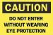 6CD66 - Caution Sign, 10 x 14In, BK/YEL, ENG, Text Подробнее...