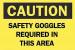 6CD81 - Caution Sign, 7 x 10In, BK/YEL, ENG, Text Подробнее...