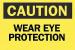 6CD84 - Caution Sign, 10 x 14In, BK/YEL, ENG, Text Подробнее...