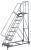 6CEJ7 - Rolling Ladder, Steel, 110 In.H Подробнее...