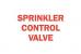 6CF70 - Fire Sprinkler Control Valve Sign, R/WHT Подробнее...