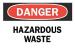 6CG34 - Danger Sign, 10 x 14In, R and BK/WHT, HAZ W Подробнее...