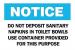 6CG59 - Notice Sign, 7 x 10In, BL and BK/WHT, ENG Подробнее...