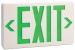 6CGL6 - Exit Sign with Battery Back Up, 0.6W, Grn Подробнее...