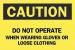 6CH52 - Caution Sign, 7 x 10In, BK/YEL, ENG, Text Подробнее...