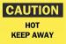 6CH72 - Caution Sign, 10 x 14In, BK/YEL, ENG, Text Подробнее...