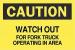 6CJ09 - Caution Sign, 7 x 10In, BK/YEL, ENG, Text Подробнее...