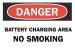 6CK83 - Danger No Smoking Sign, 7 x 10In, ENG, Text Подробнее...