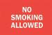 6CL32 - No Smoking Sign, 7 x 10In, WHT/R, ENG, Text Подробнее...