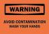 6CL63 - Warning Sign, 7 x 10In, BK/ORN, ENG, Text Подробнее...