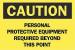 6CM14 - Caution Sign, 10 x 14In, BK/YEL, ENG, Text Подробнее...