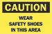 6CM15 - Caution Sign, 7 x 10In, BK/YEL, ENG, Text Подробнее...