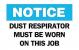 6CM32 - Notice Sign, 10 x 14In, BL and BK/WHT, ENG Подробнее...