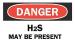 6CP33 - Danger Sign, 7 x 10In, R and BK/WHT, ENG Подробнее...