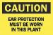 6CP55 - Caution Sign, 10 x 14In, BK/YEL, ENG, Text Подробнее...
