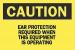6CP59 - Caution Sign, 10 x 14In, BK/YEL, ENG, Text Подробнее...