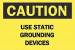 6CR14 - Caution Sign, 7 x 10In, BK/YEL, ENG, Text Подробнее...