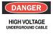 6CR42 - Danger Sign, 10 x 14In, R and BK/WHT, ENG Подробнее...