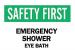 6CR65 - Safety Shower Sign, 7 x 10In, ENG, Text Подробнее...