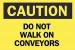 6CR84 - Caution Sign, 10 x 14In, BK/YEL, ENG, Text Подробнее...