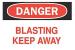 6CT35 - Danger Sign, 10 x 14In, R and BK/WHT, ENG Подробнее...