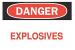 6CT43 - Danger Sign, 10 x 14In, R and BK/WHT, ENG Подробнее...