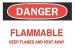 6CT50 - Danger Sign, 10 x 14In, R and BK/WHT, ENG Подробнее...