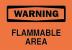 6CT76 - Warning Sign, 10 x 14In, BK/ORN, FLMB Area Подробнее...