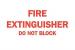 6CV03 - Fire Extinguisher Sign, 7 x 10In, R/WHT Подробнее...