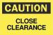 6CV72 - Caution Sign, 10 x 14In, BK/YEL, ENG, Text Подробнее...