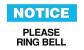 6CV93 - Notice Sign, 10 x 14In, BL and BK/WHT, ENG Подробнее...