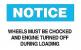 6CW01 - Notice Sign, 10 x 14In, BL and BK/WHT, ENG Подробнее...