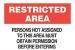 6F728 - Security Sign, 7 x 10In, BK and R/WHT, ENG Подробнее...