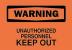 6F746 - Warning Sign, 10 x 14In, BK/ORN, ENG, Text Подробнее...