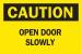 6FF97 - Caution Sign, 7 x 10In, BK/YEL, ENG, Text Подробнее...