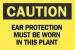 6FG55 - Caution Sign, 10 x 14In, BK/YEL, ENG, Text Подробнее...