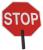 6FGJ8 - Paddle Sign, Stop/Stop, 18 In. H Подробнее...