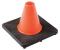 6FGY9 - Traffic Cone, 6 In.Fluorescent Red/Orange Подробнее...