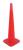 6FGZ3 - Traffic Cone, 36In, Fluorescent Red/Orange Подробнее...