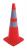 6FGZ5 - Traffic Cone, 28In, Fluorescent Red/Orange Подробнее...