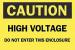 6FH10 - Caution Sign, 10 x 14In, BK/YEL, ENG, Text Подробнее...