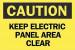 6FH12 - Caution Sign, 10 x 14In, BK/YEL, ENG, Text Подробнее...