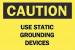 6FH19 - Caution Sign, 7 x 10In, BK/YEL, ENG, Text Подробнее...