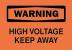 6FH75 - Warning Sign, 10 x 14In, BK/ORN, ENG, Text Подробнее...